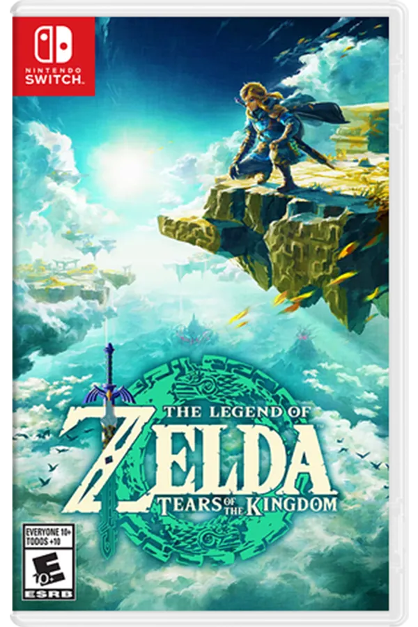 Capa de The Legend of Zelda: Tears of the Kingdom